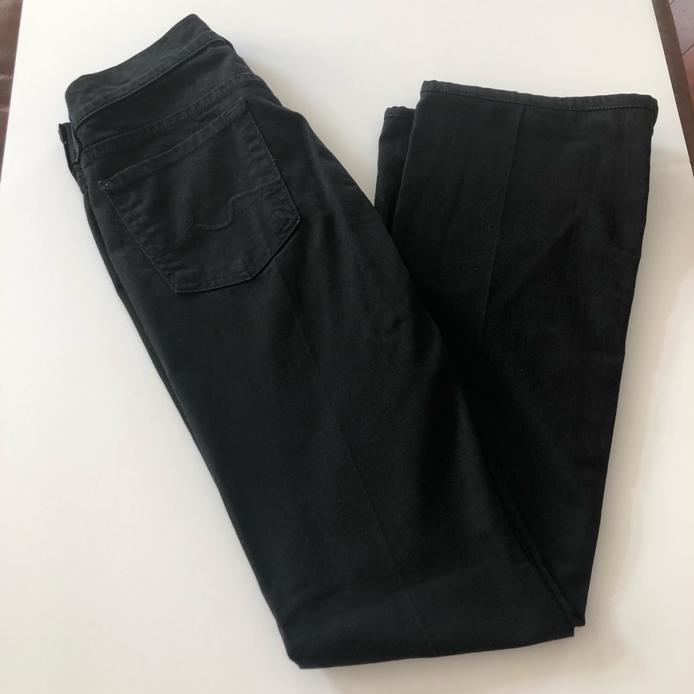 7 For All Mankind Bootcut Jeans Black
